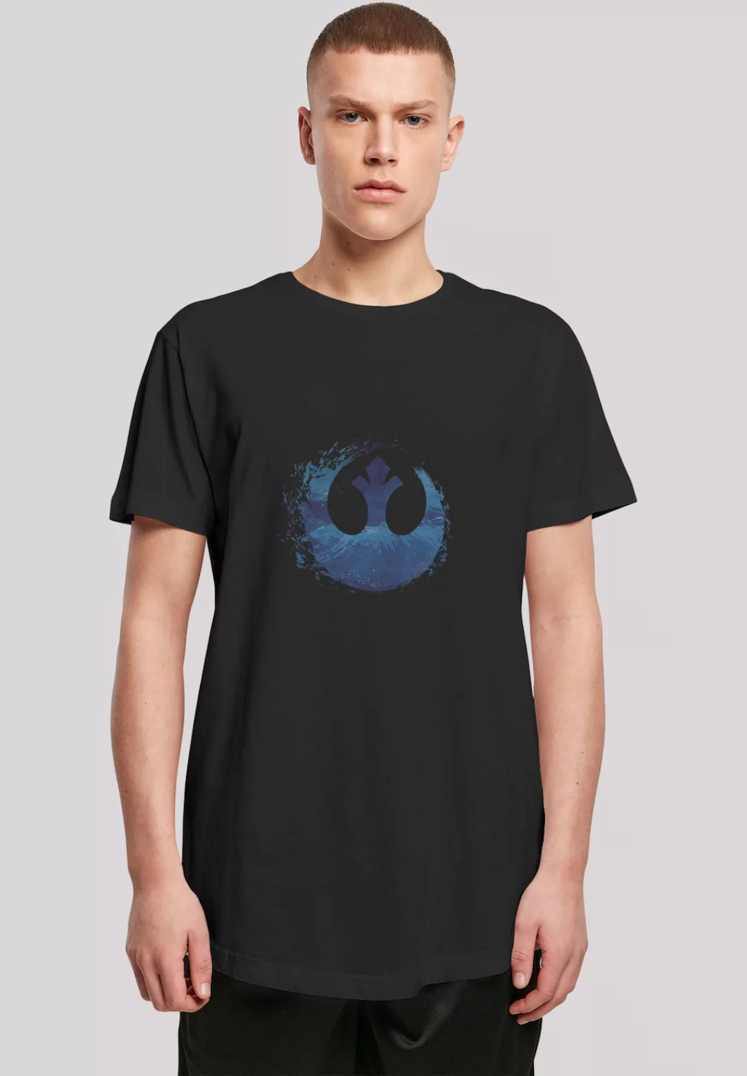 F4NT4STIC T-Shirt "Star Wars Rise Of Skywalker Rebellen Logo Wave", Print günstig online kaufen