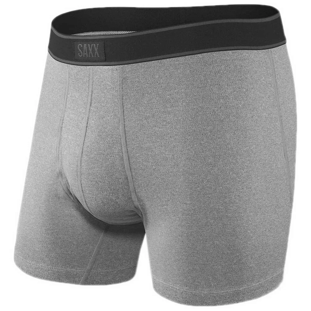 Saxx Underwear Daytripper Fly Boxer L Grey Heather günstig online kaufen