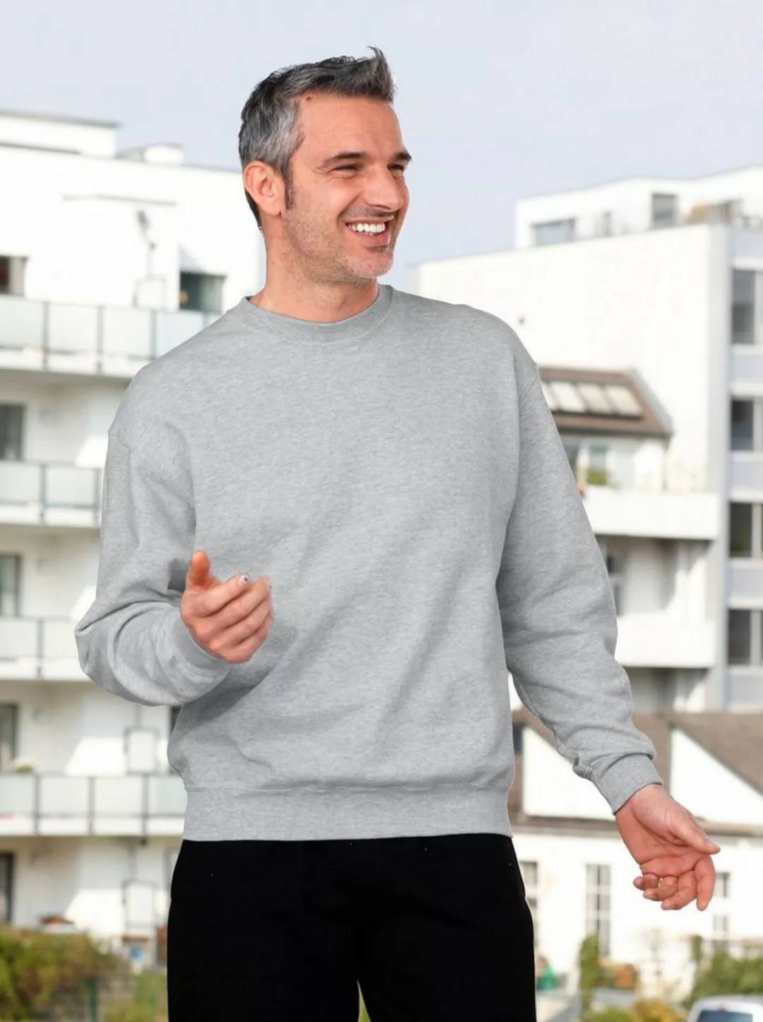 Fruit of the Loom Sweatshirt, im unifarbenen Design günstig online kaufen