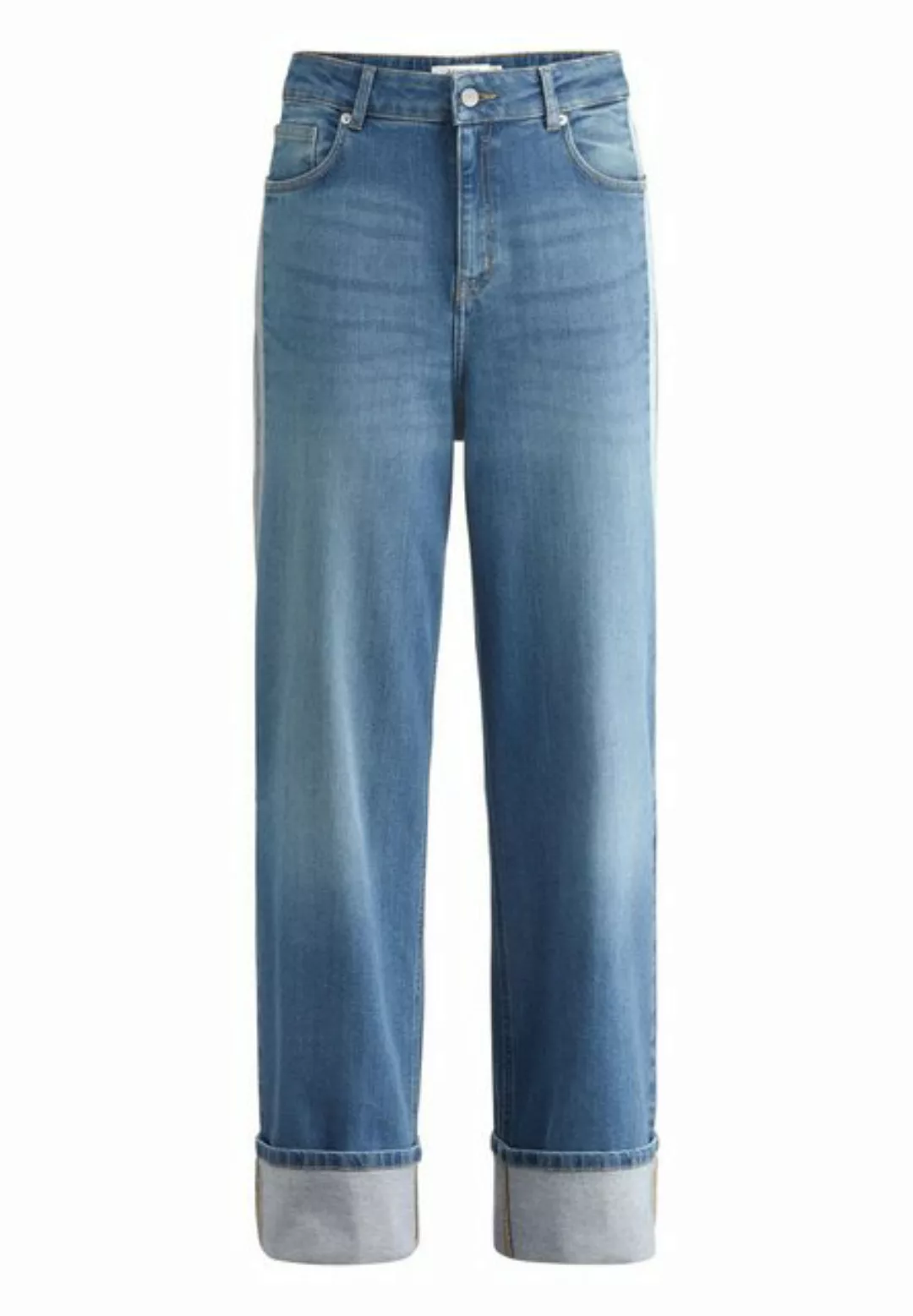 Hessnatur 5-Pocket-Jeans High Waist Wide Leg Relaxed aus Bio-Denim (1-tlg) günstig online kaufen