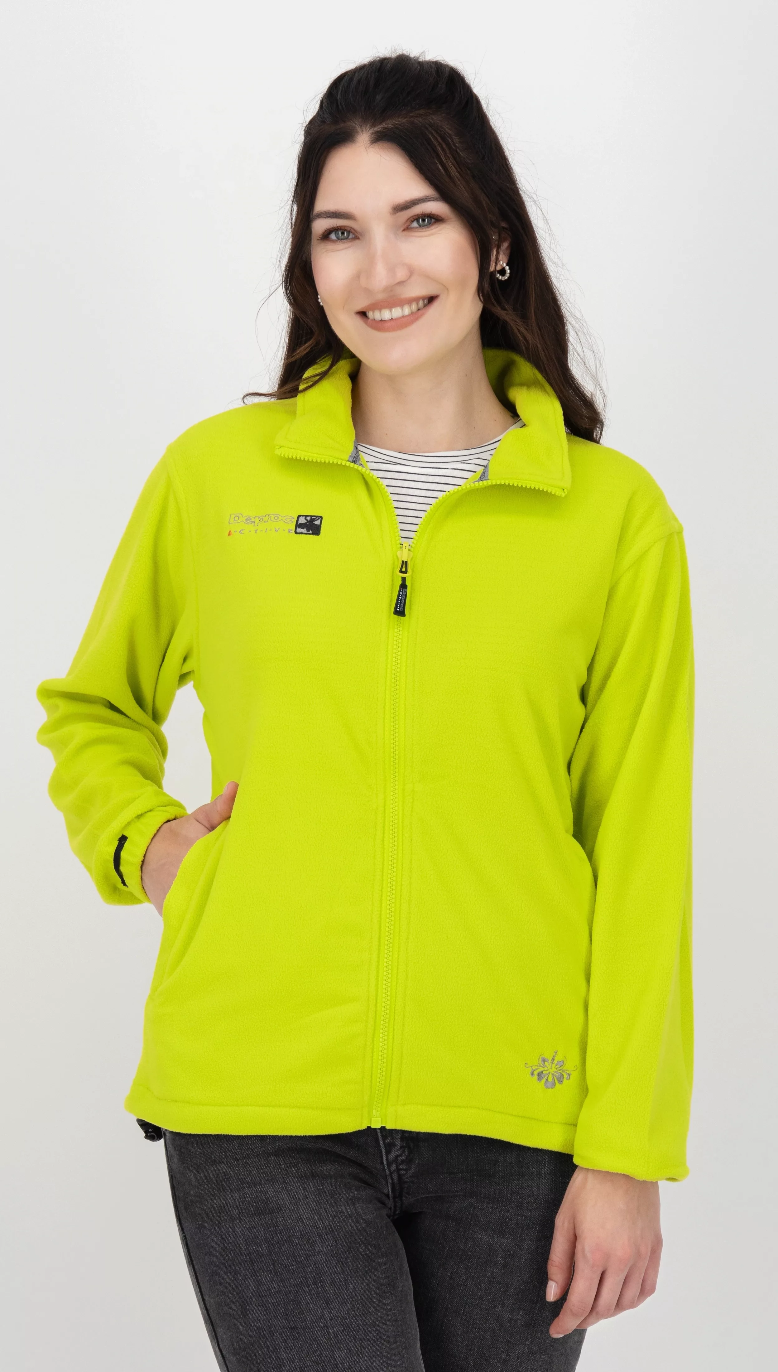 DEPROC Active Fleecejacke "CELISTA NEON", auch in Großen Größen erhältlich günstig online kaufen