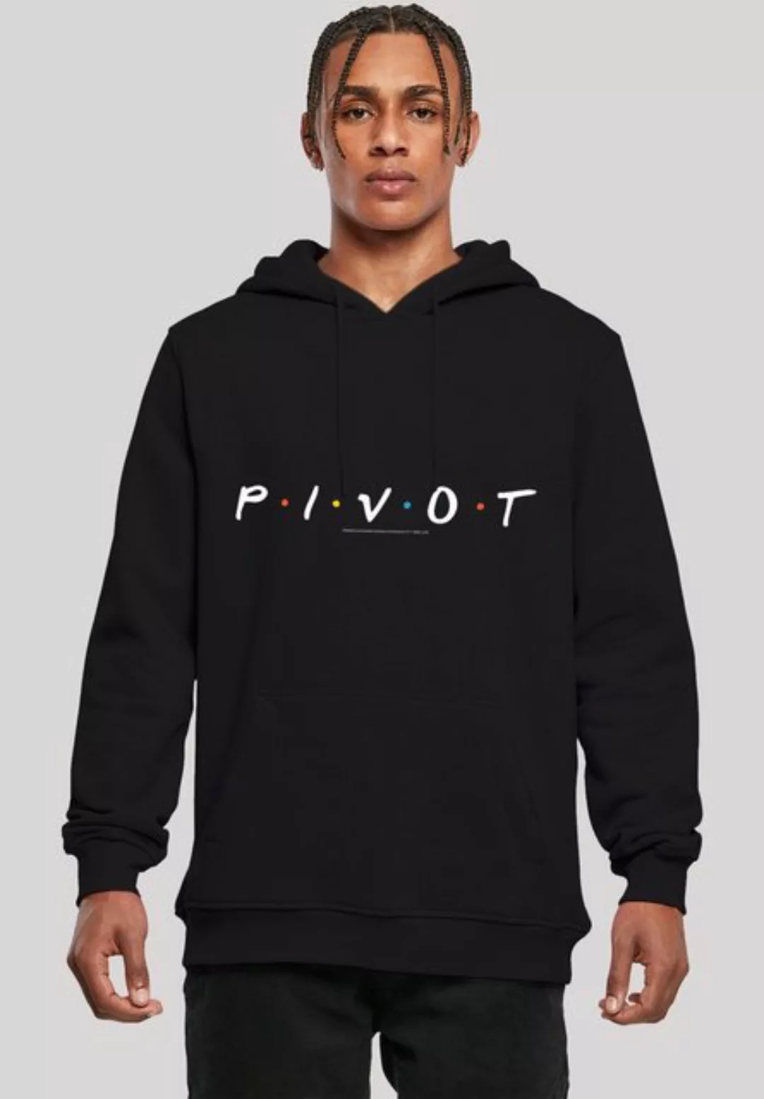 F4NT4STIC Sweatshirt FRIENDS TV Serie Pivot Logo BLK Herren,Premium Merch,S günstig online kaufen