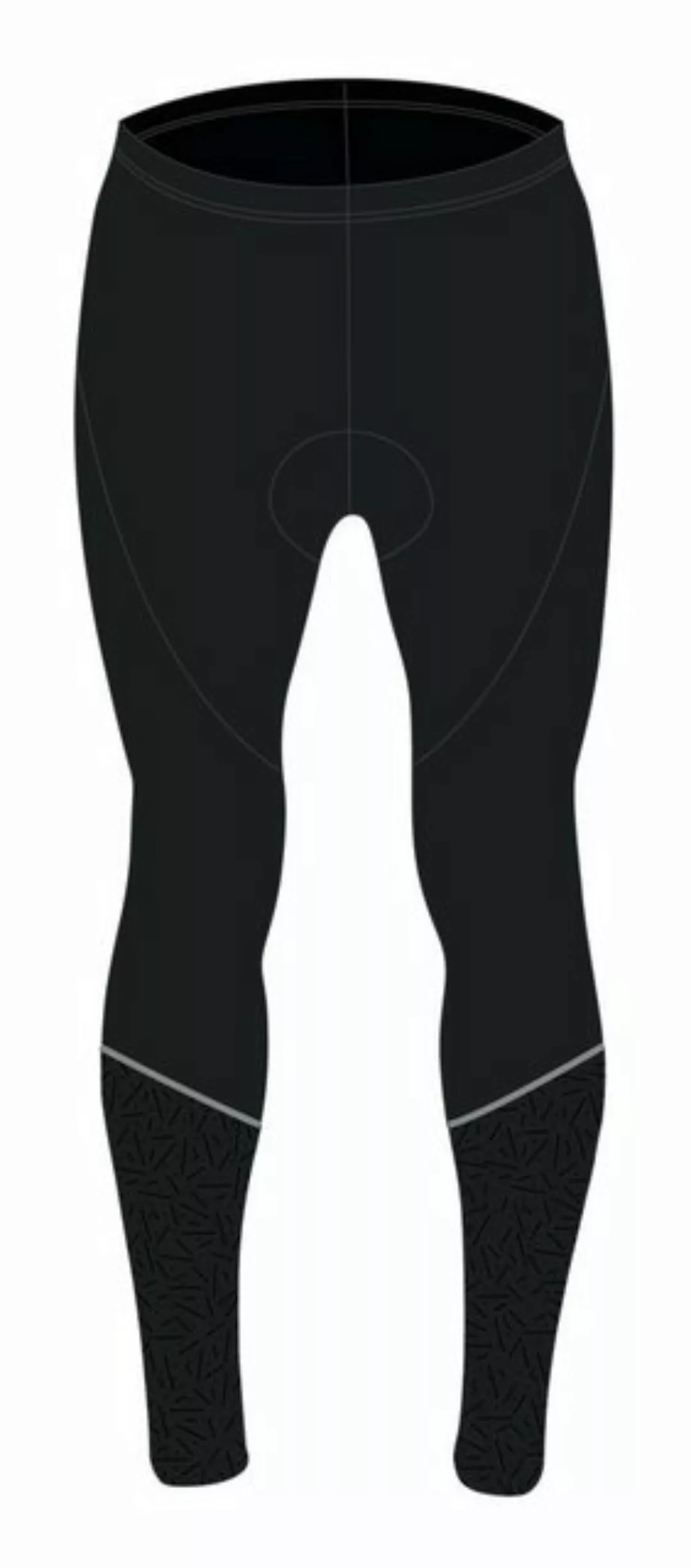 FORCE Fahrradhose Trägerhose FORCE MAZE mit Sitzpolster 0 °C bis +10 °C %%% günstig online kaufen