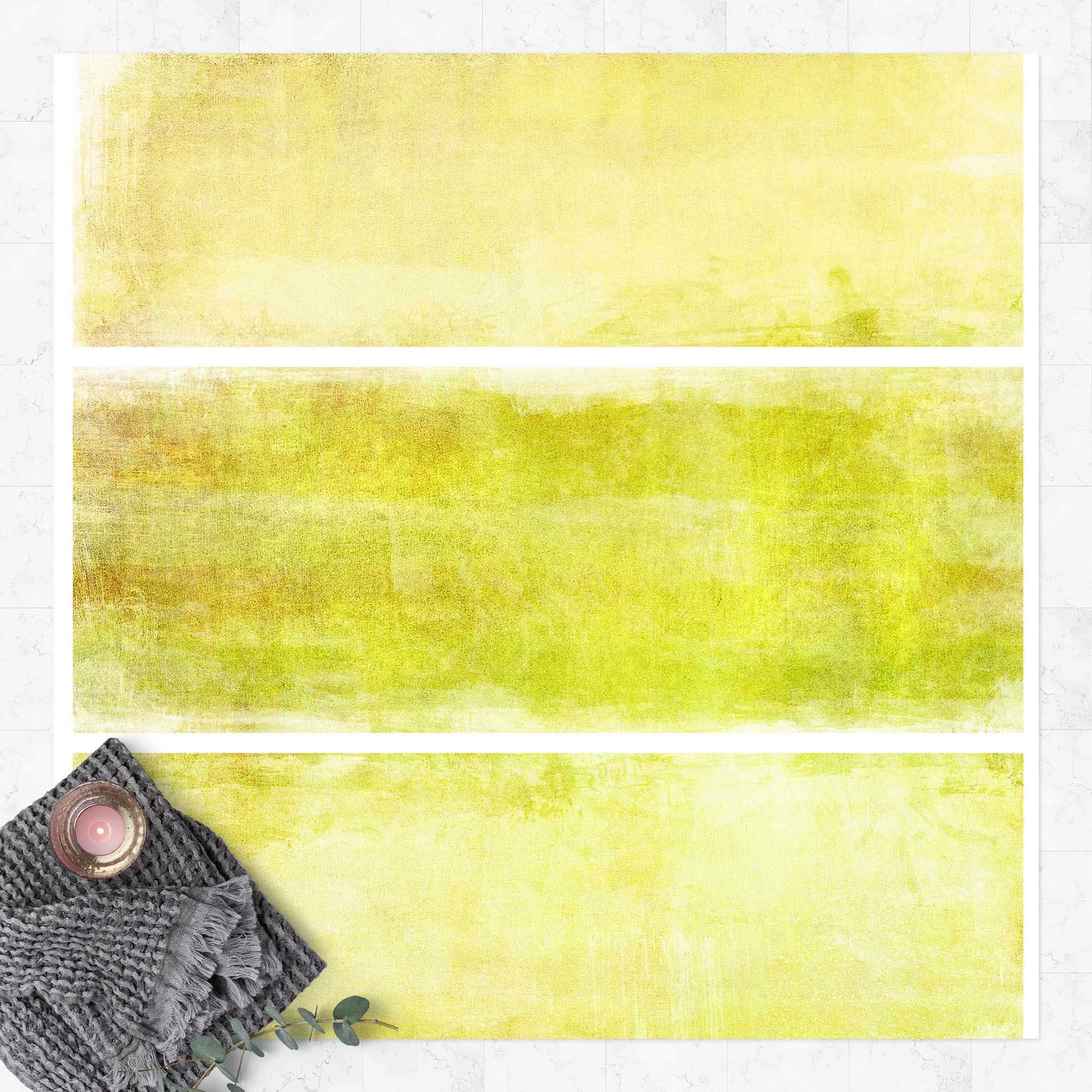 Vinyl-Teppich Colour Harmony Yellow günstig online kaufen