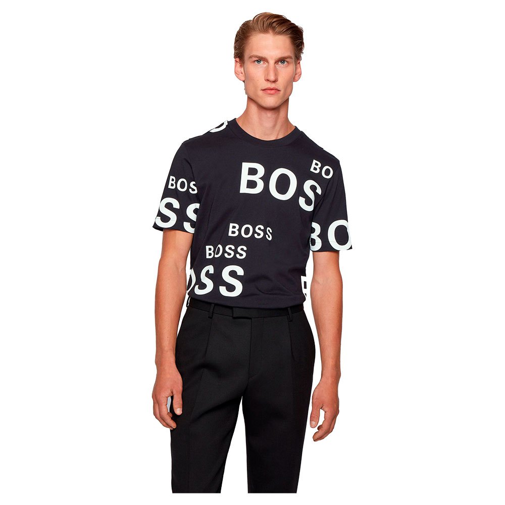 Boss Tiburt Kurzärmeliges T-shirt S Black günstig online kaufen