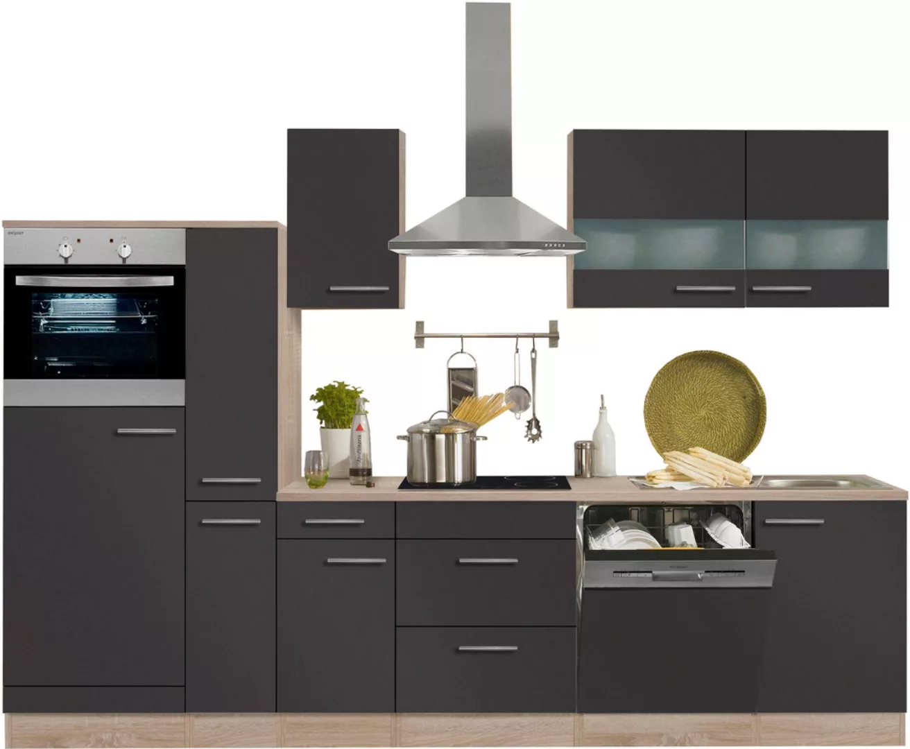 OPTIFIT Küchenzeile "Kalmar", ohne E-Geräte, Breite 300 cm günstig online kaufen
