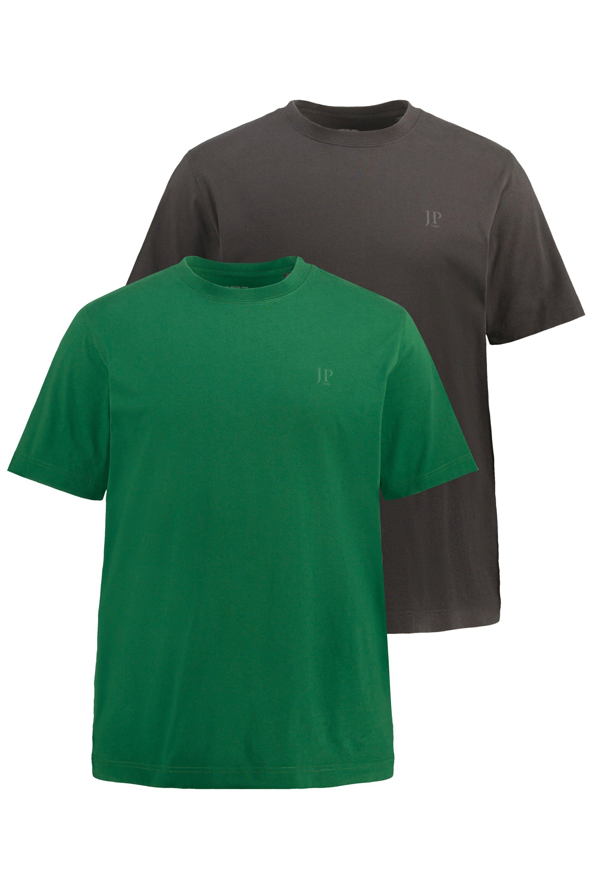 JP1880 T-Shirt T-Shirts Basic 2er-Pack Rundhals günstig online kaufen