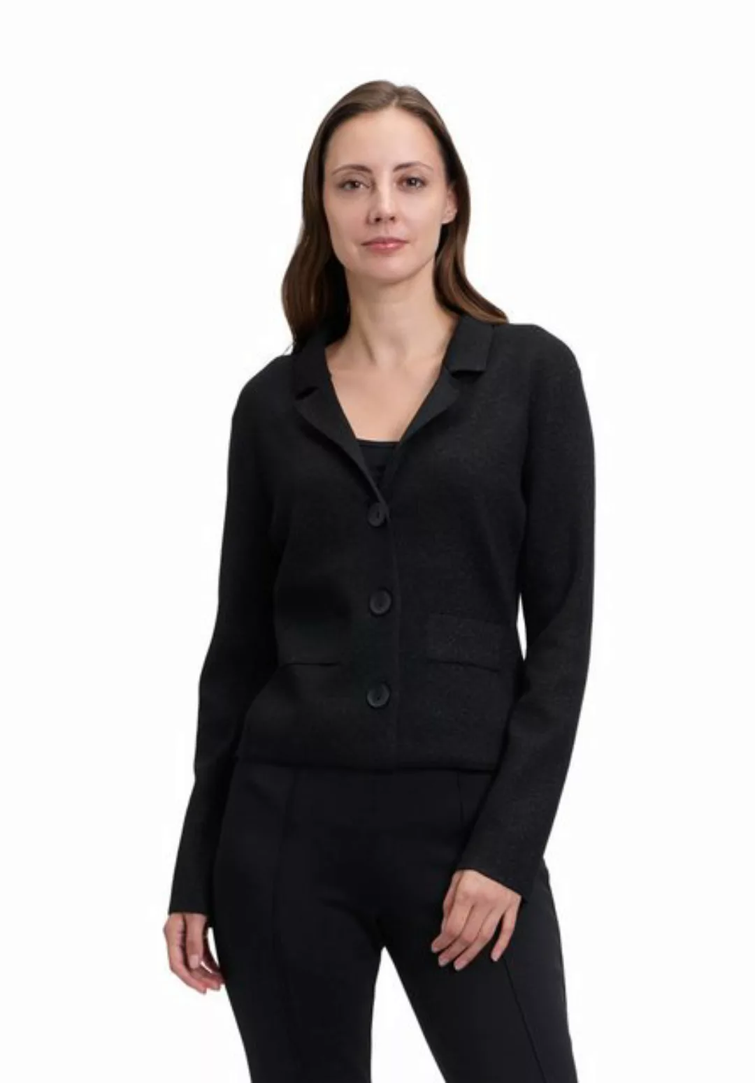 Betty Barclay Strickjacke Betty Barclay Strickblazer langarm (1-tlg) Glitze günstig online kaufen