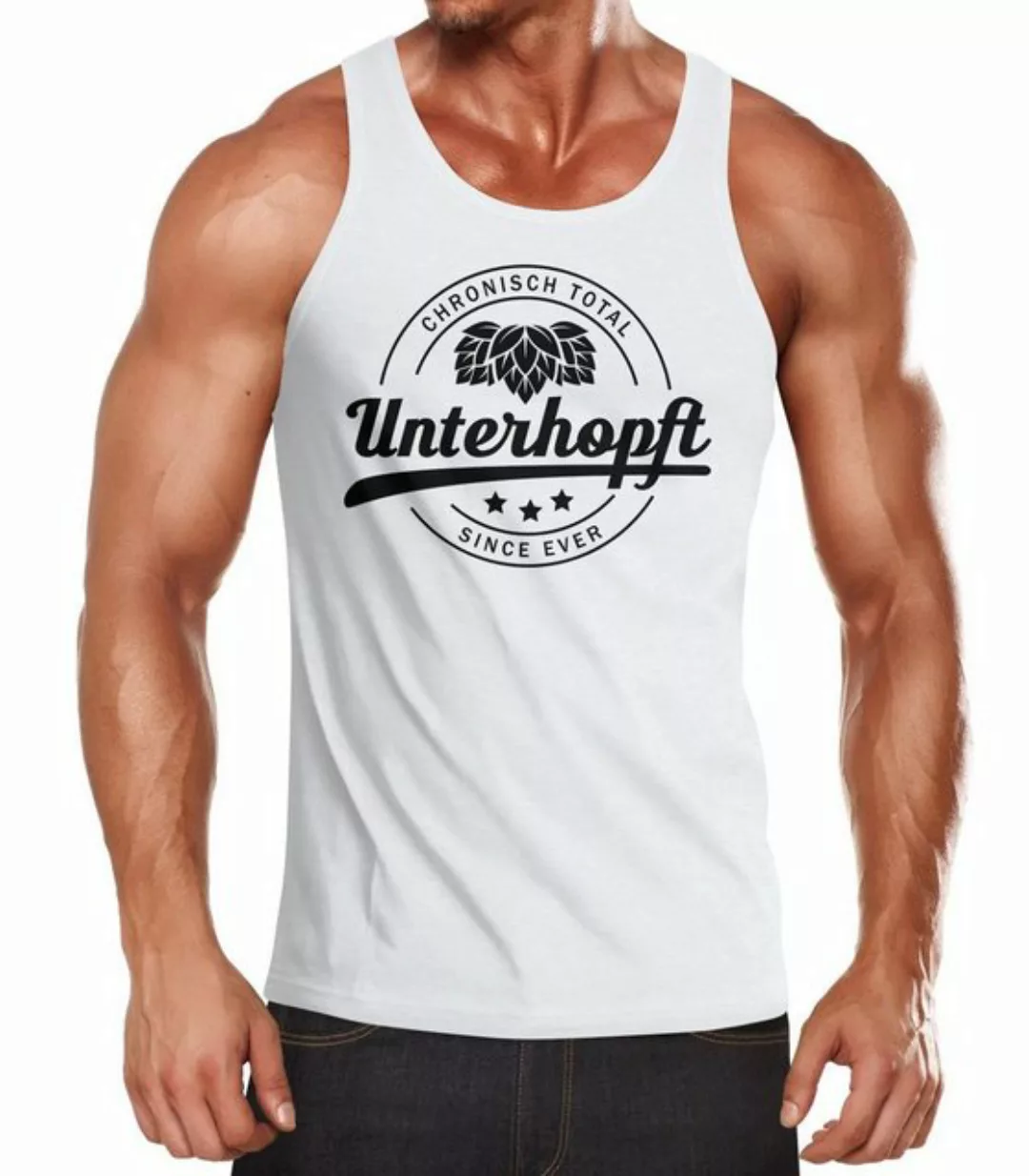 MoonWorks Tanktop Chronisch Unterhopft Tank-Top Chronisch Unterhopft since günstig online kaufen