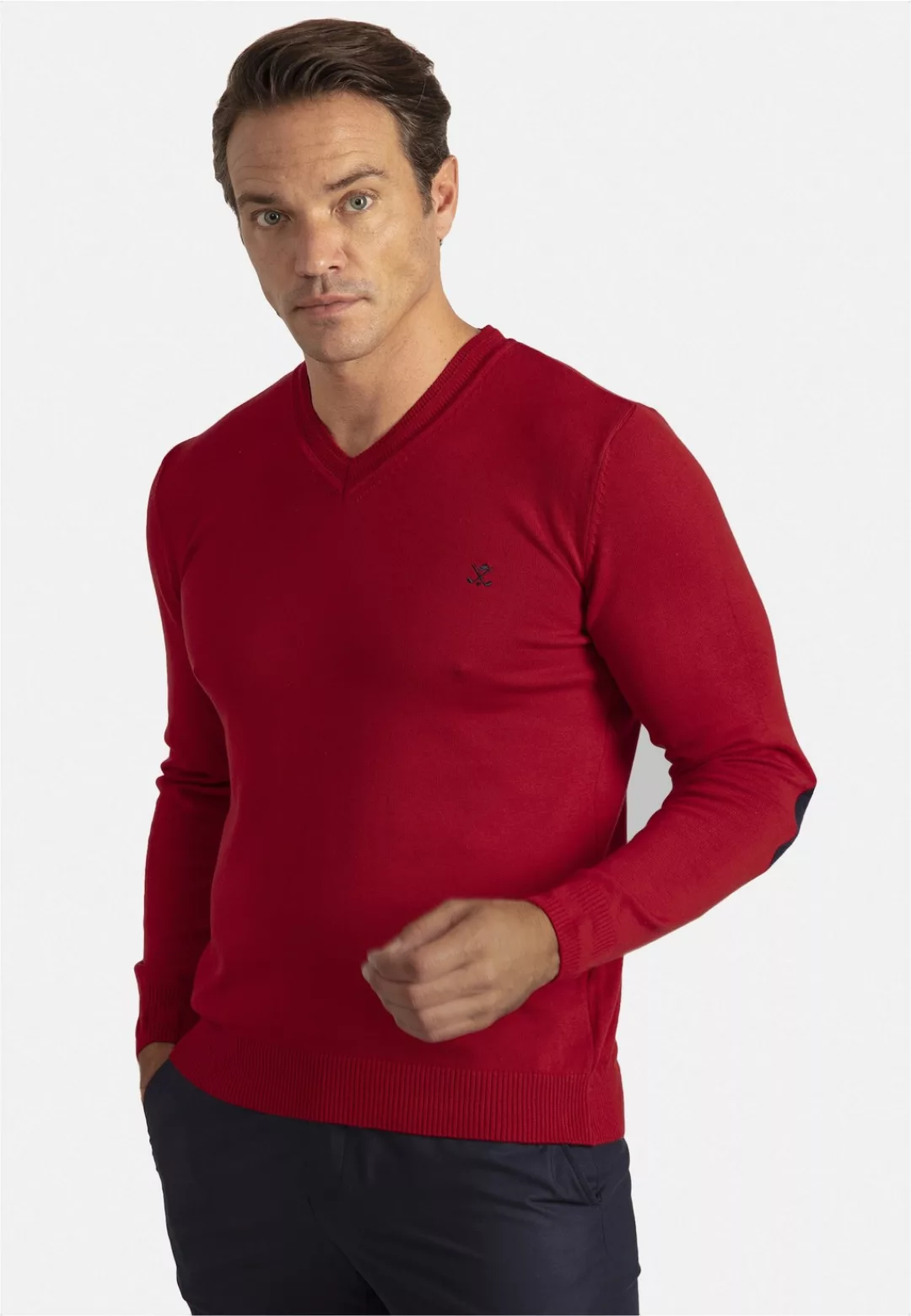 SIR RAYMOND TAILOR Strickpullover "Los Angeles", (1 tlg.), mit klassischem günstig online kaufen