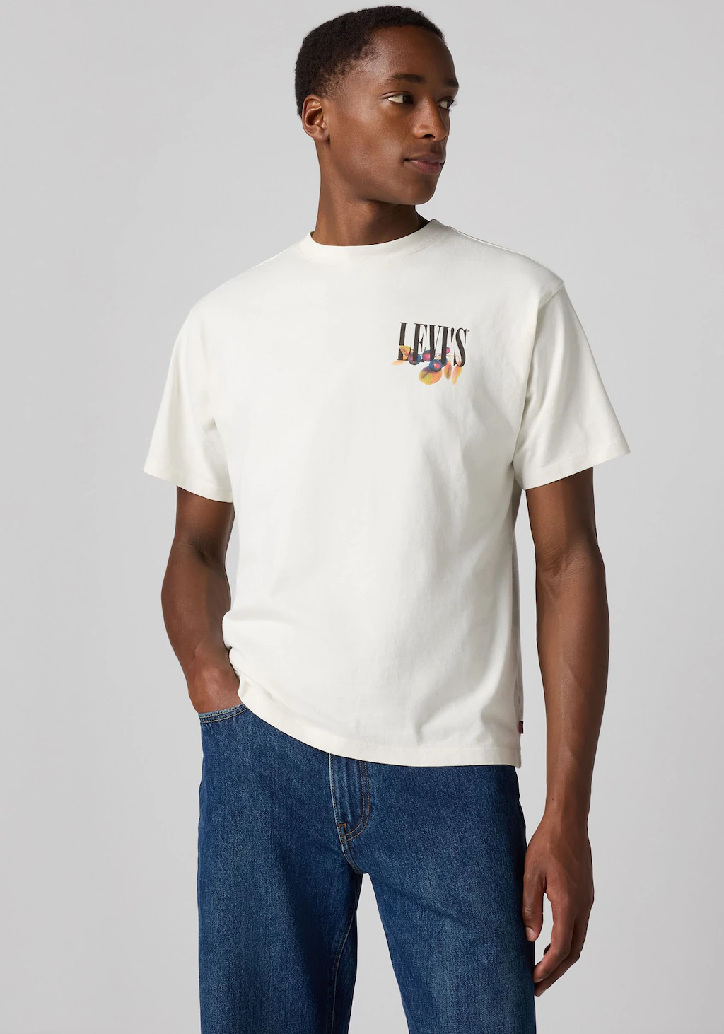 Levis T-Shirt "SEVINTAGE", mit Logo-Aufnäher auf der Brust günstig online kaufen