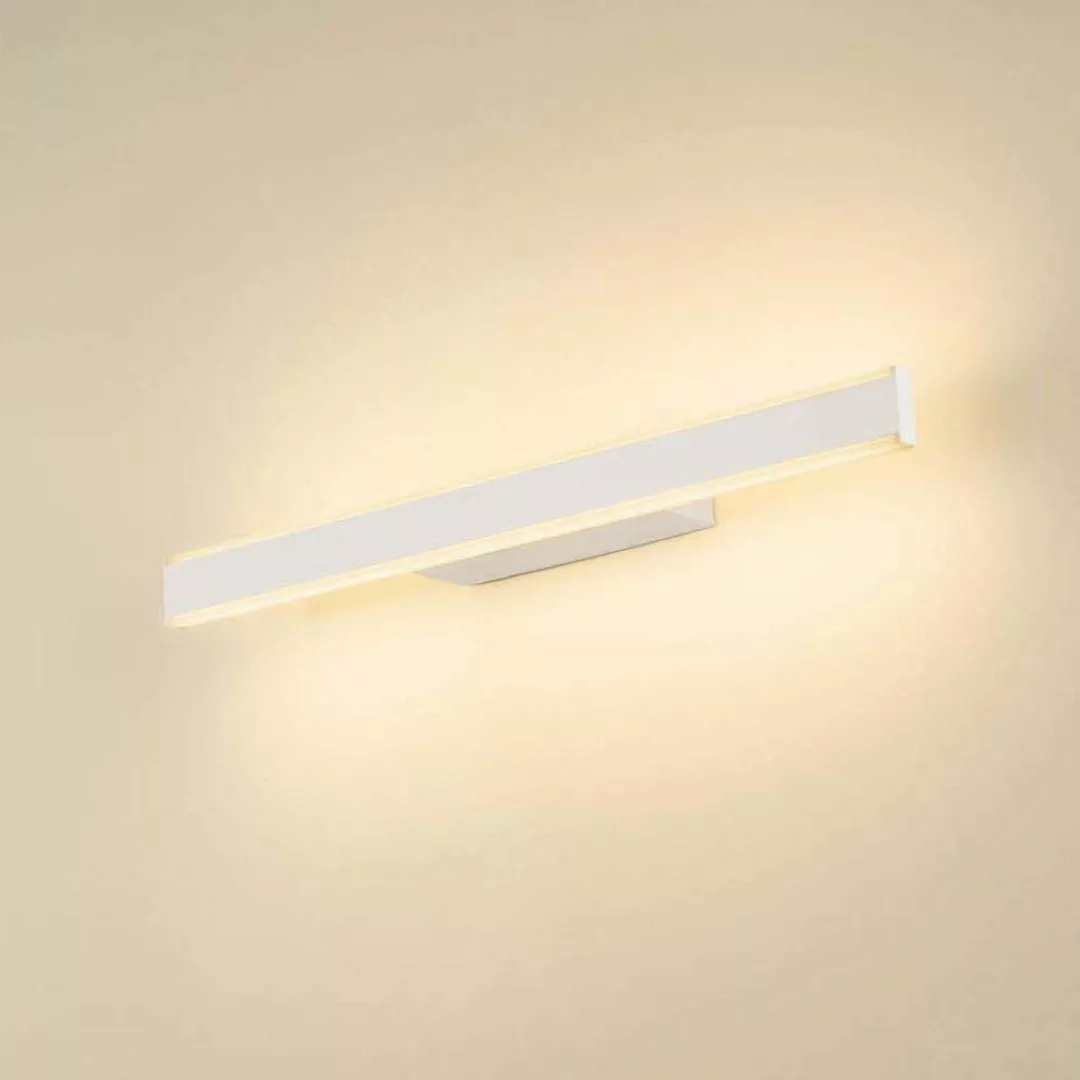 LED Wandleuchte One Linear 50 in Weiß 2x 14W 2000lm IP44 günstig online kaufen