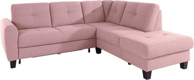 sit&more Ecksofa "Varese L-Form", mit Federkern, wahlweise mit Bettfunktion günstig online kaufen