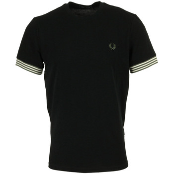 Fred Perry  T-Shirt Striped Cuff T-Shirt günstig online kaufen