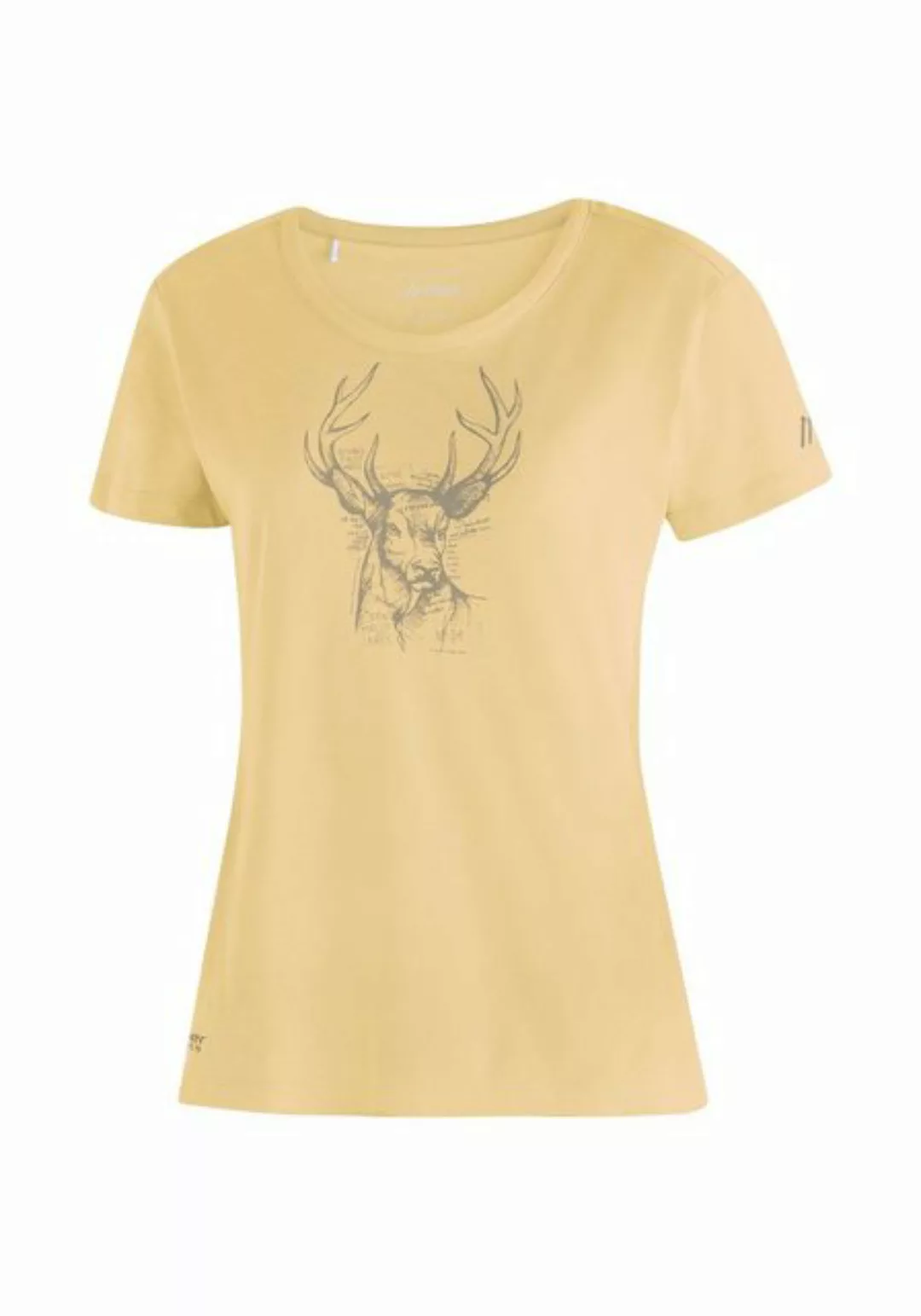 Maier Sports T-Shirt Larix W Damen Funktionsshirt, Freizeitshirt mit Aufdru günstig online kaufen