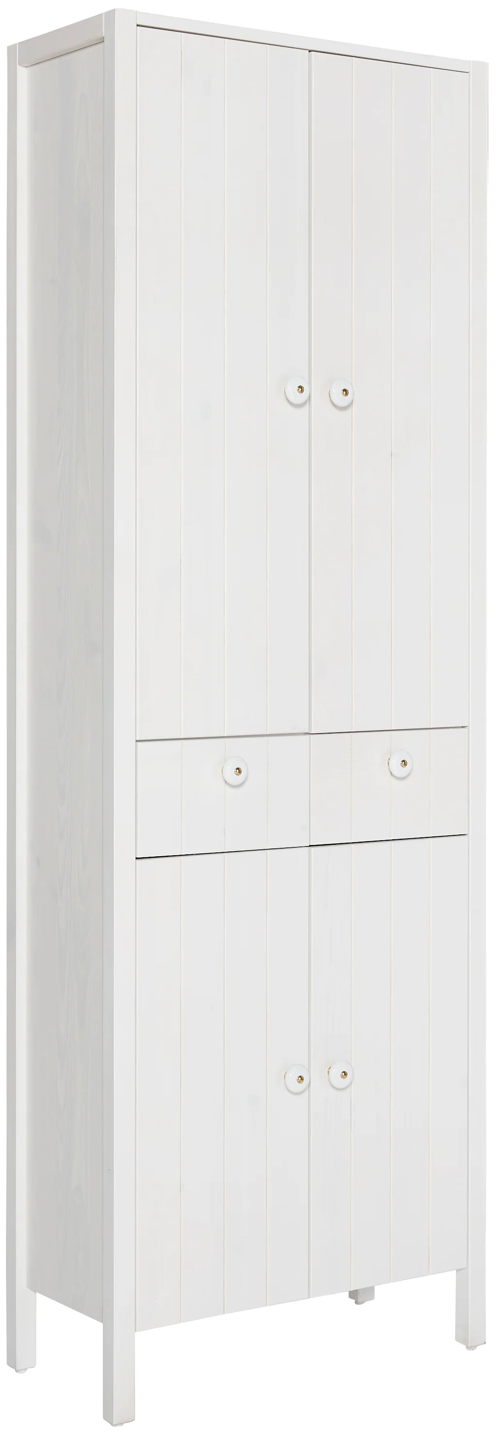 Home affaire Hochschrank "Tina", Badmöbel, Schrank, Breite 57 cm, Massivhol günstig online kaufen