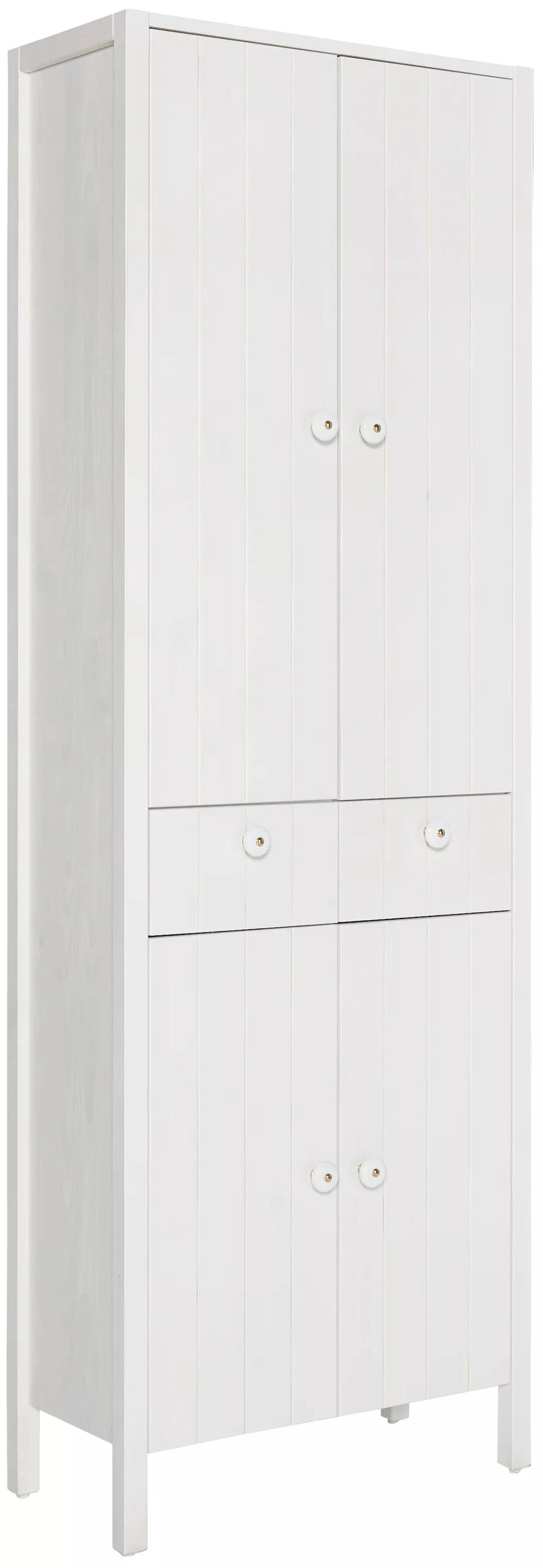 Home affaire Hochschrank "Tina", Badmöbel, Schrank, Breite 57 cm, Massivhol günstig online kaufen