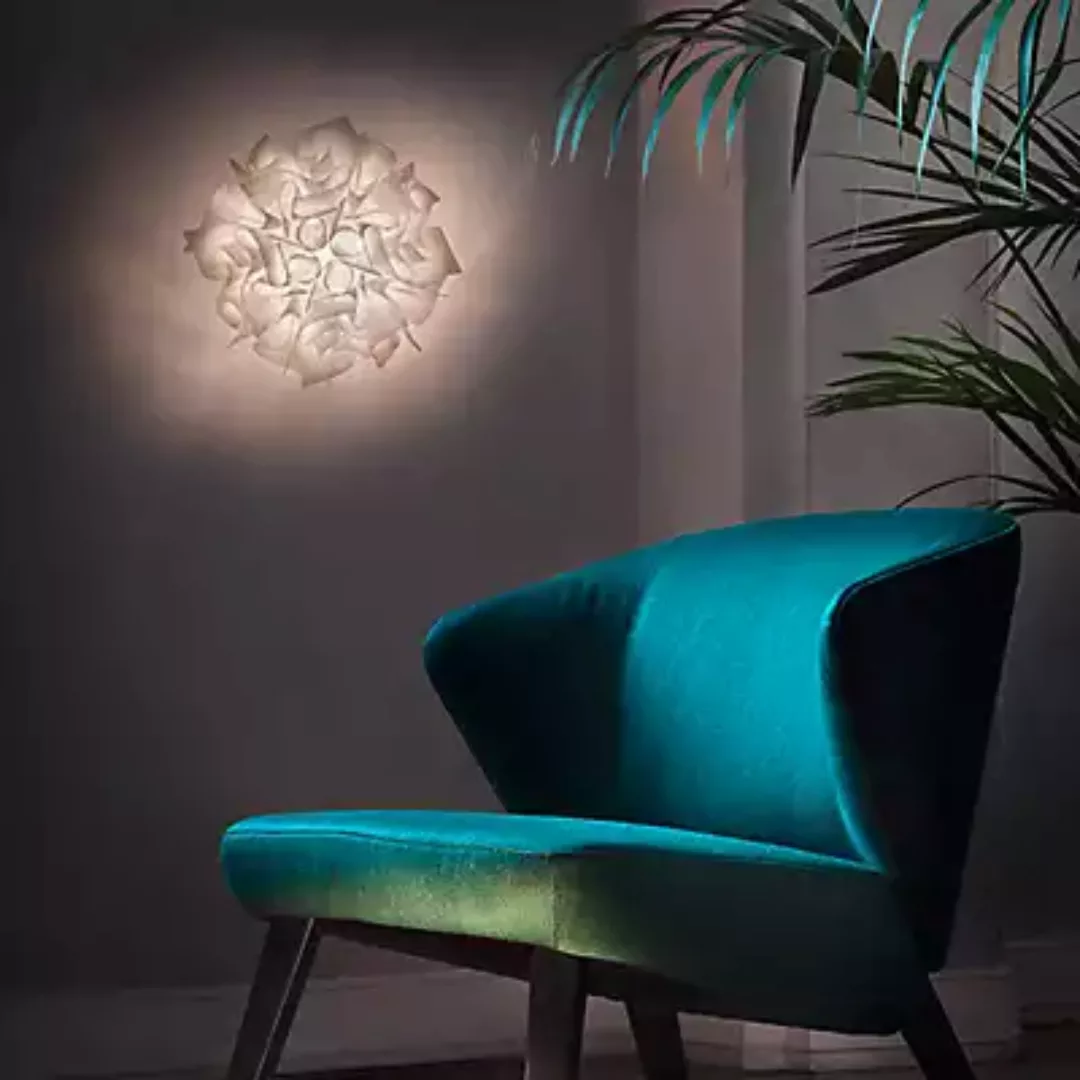 Slamp Veli Couture Medium Deckenlampe weiß Ø53 cm günstig online kaufen