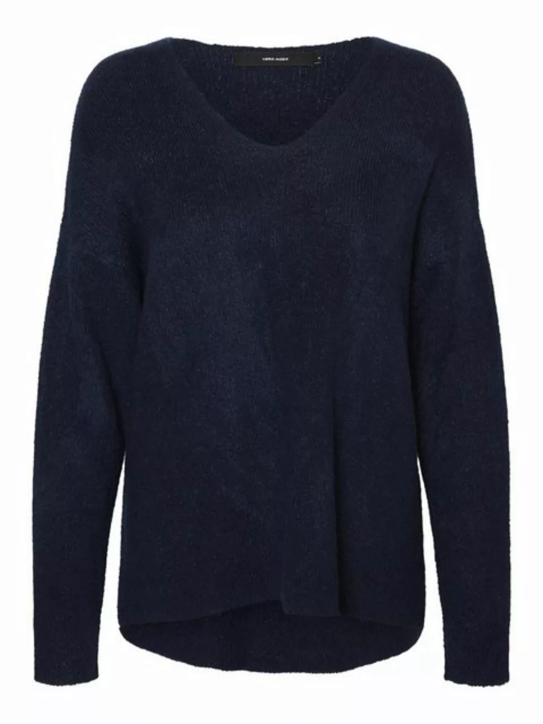 Vero Moda V-Ausschnitt-Pullover VMCREWLEFILE LS V-NECK BLOUSE NOOS günstig online kaufen