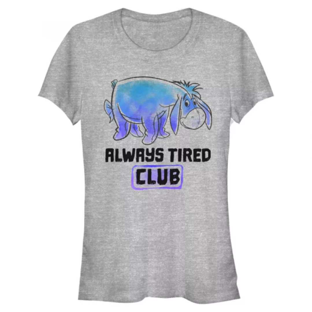 Disney - Winnie Puuh - Eeyore Tired Club - Frauen T-Shirt günstig online kaufen