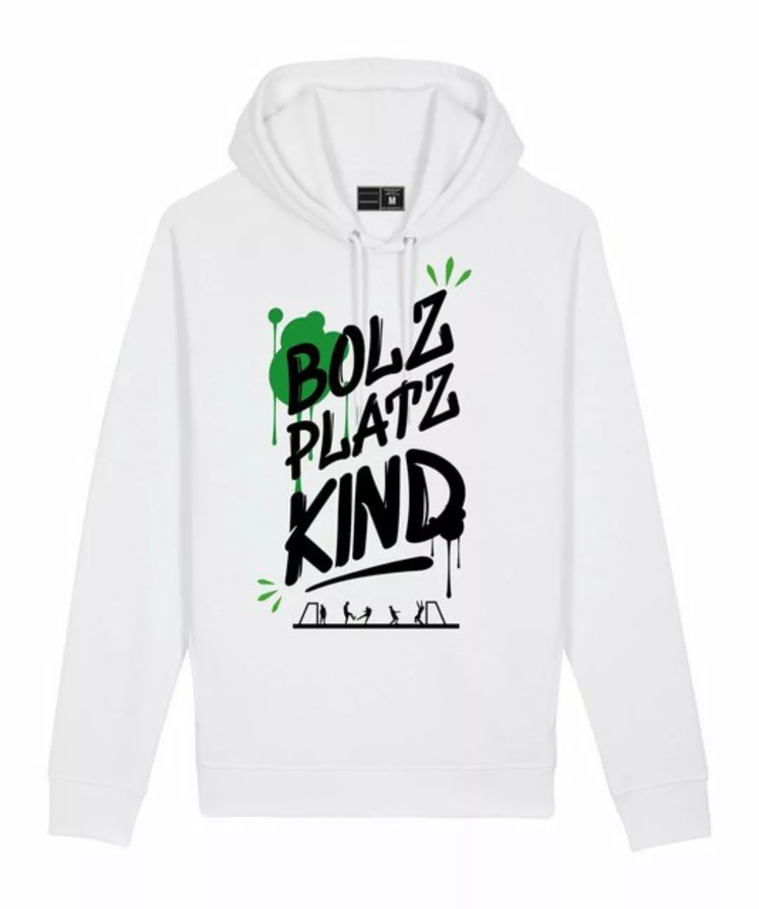 Bolzplatzkind Sweatshirt Bolzplatzkind "Graffiti" Hoody Baumwolle günstig online kaufen