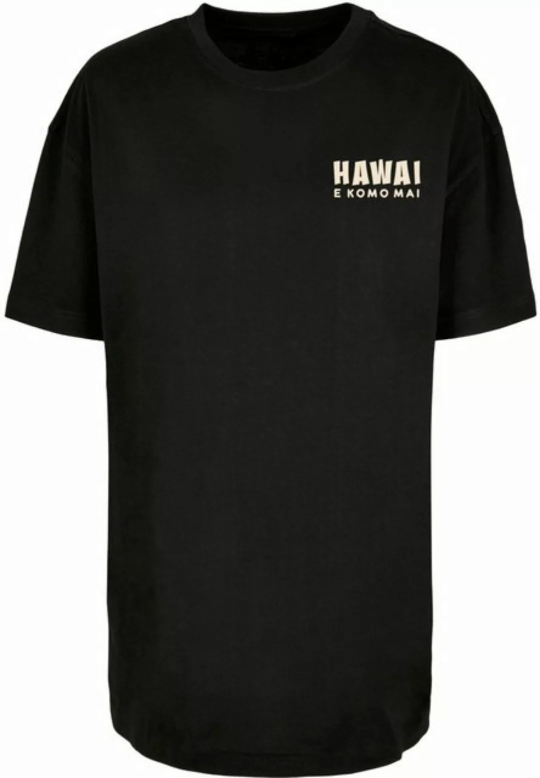 Merchcode T-Shirt Merchcode Ladies Hawai Oversized Tee (1-tlg) günstig online kaufen