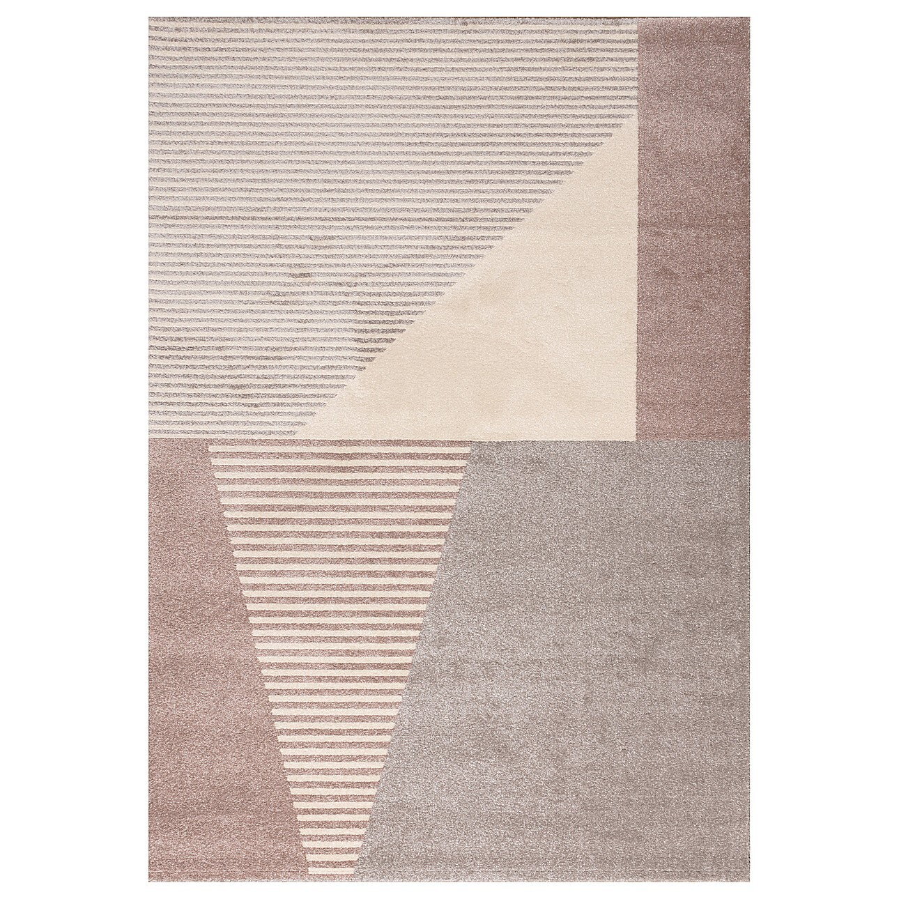 Teppich Sevilla paper white/dusty rose 160x230cm, 160x230cm günstig online kaufen