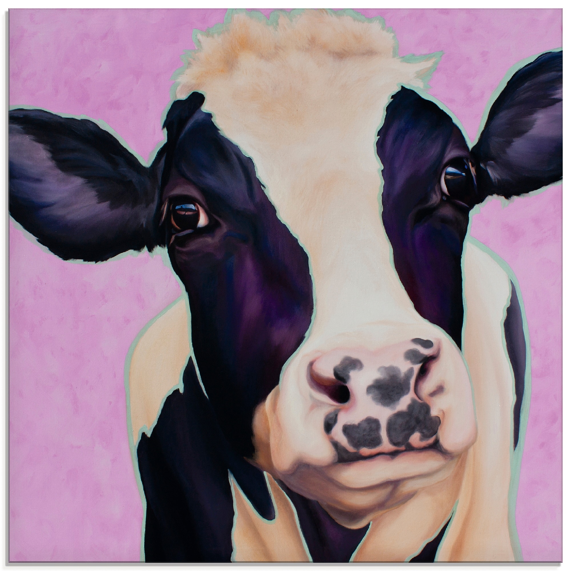 Artland Glasbild »Kuh Lotte«, Haustiere, (1 St.), in verschiedenen Größen günstig online kaufen
