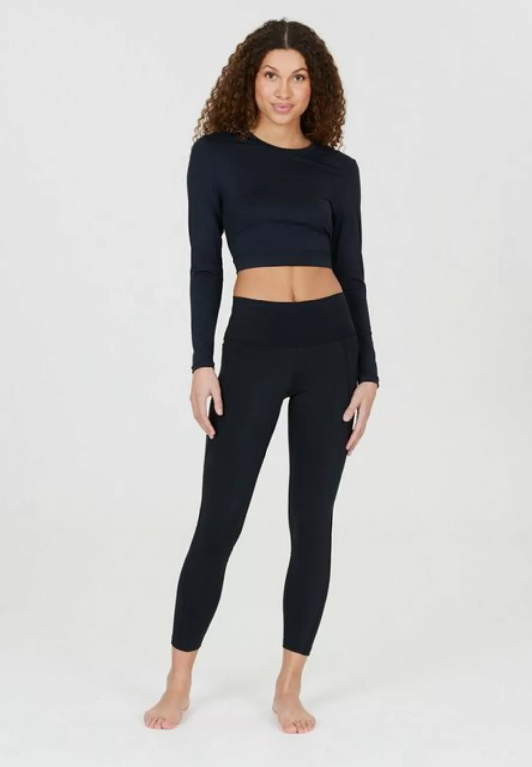 ATHLECIA Langarmshirt "Marianne", Im trendy Croptop-Design günstig online kaufen