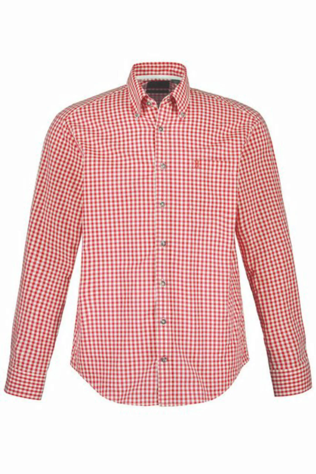 JP1880 Businesshemd Karohemd Trachten Langarm Buttondown-Kragen günstig online kaufen