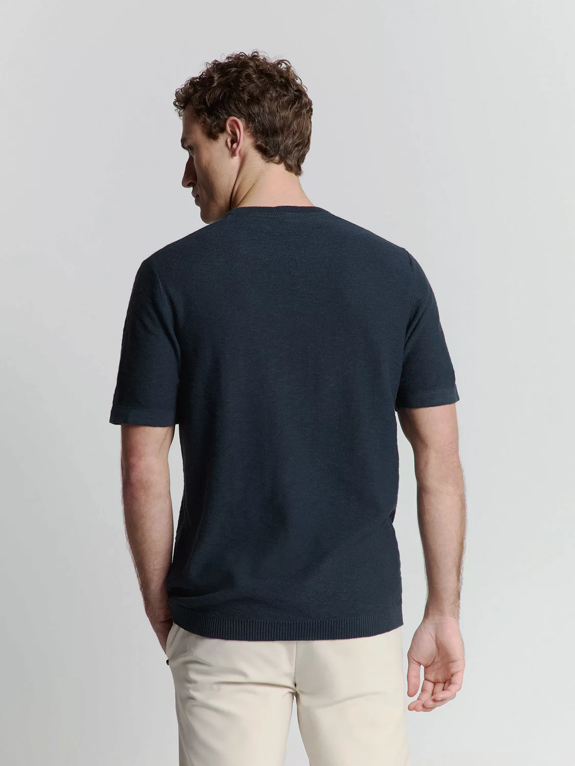 NO EXCESS T-Shirt "No Excess T-Shirt gestrickt" günstig online kaufen