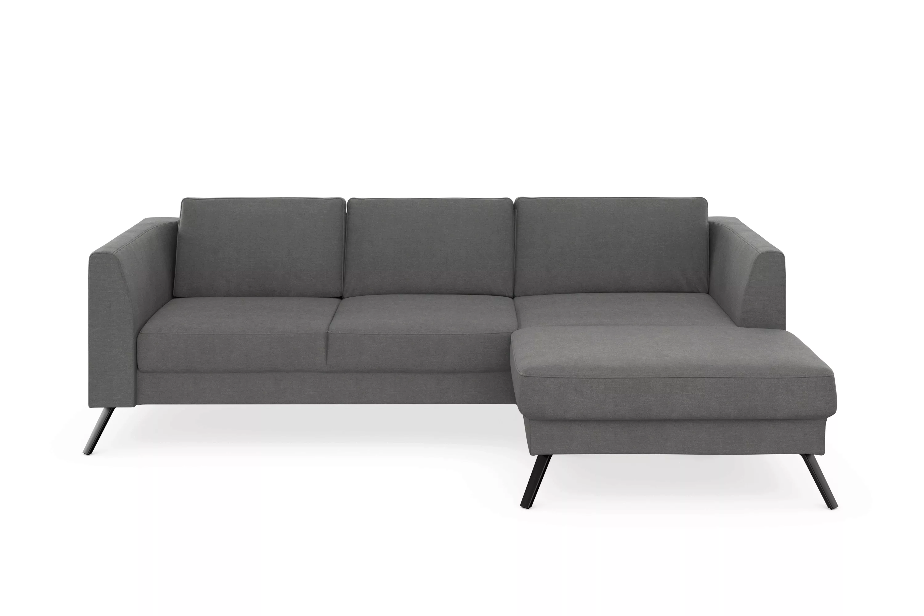sit&more Ecksofa »Lindholm L-Form«, mit Sitztiefenverstellung und Federkern günstig online kaufen