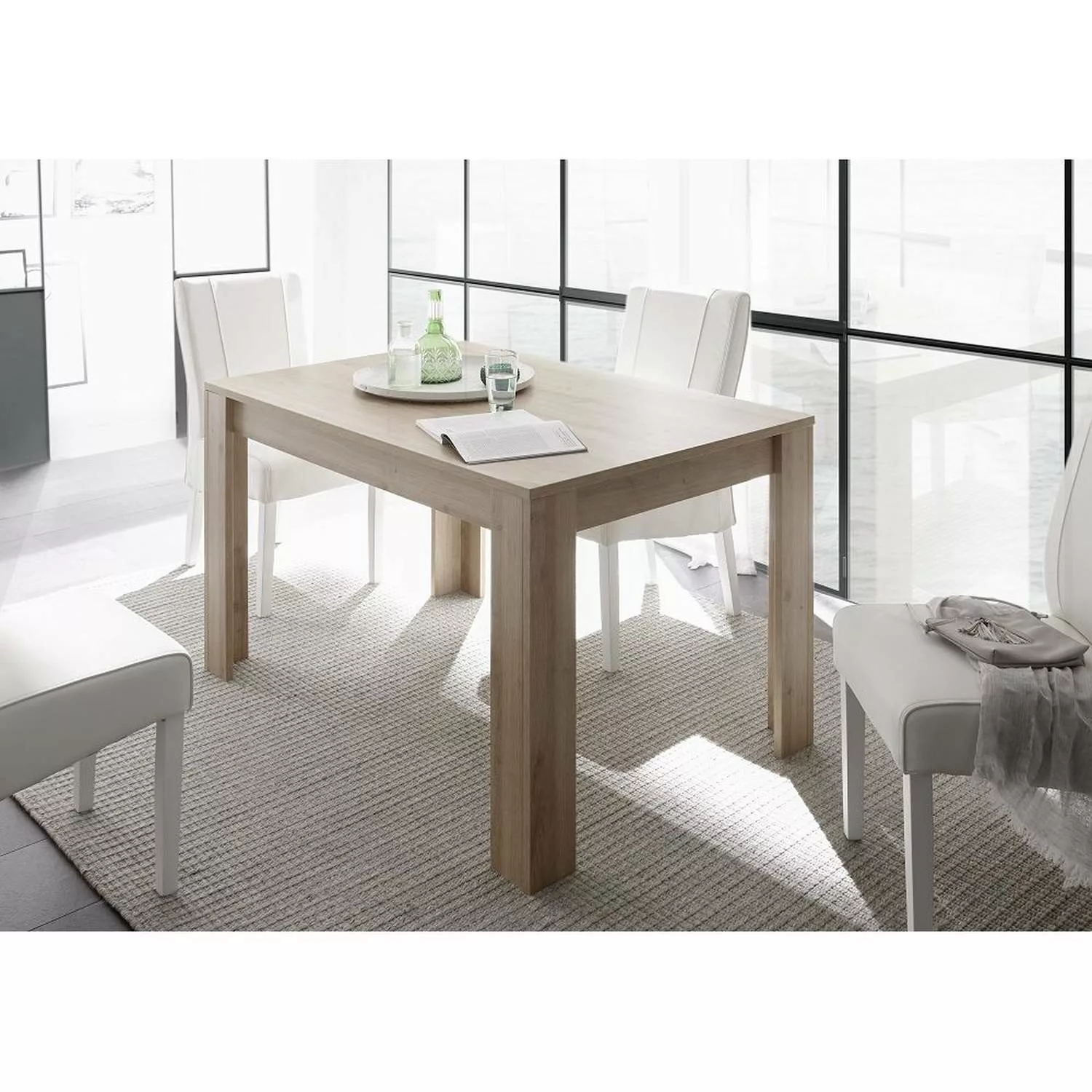 Esszimmer-Tisch FARUM-63 in Eiche Cadiz Nb. - B/H/T: 180/79/90cm günstig online kaufen