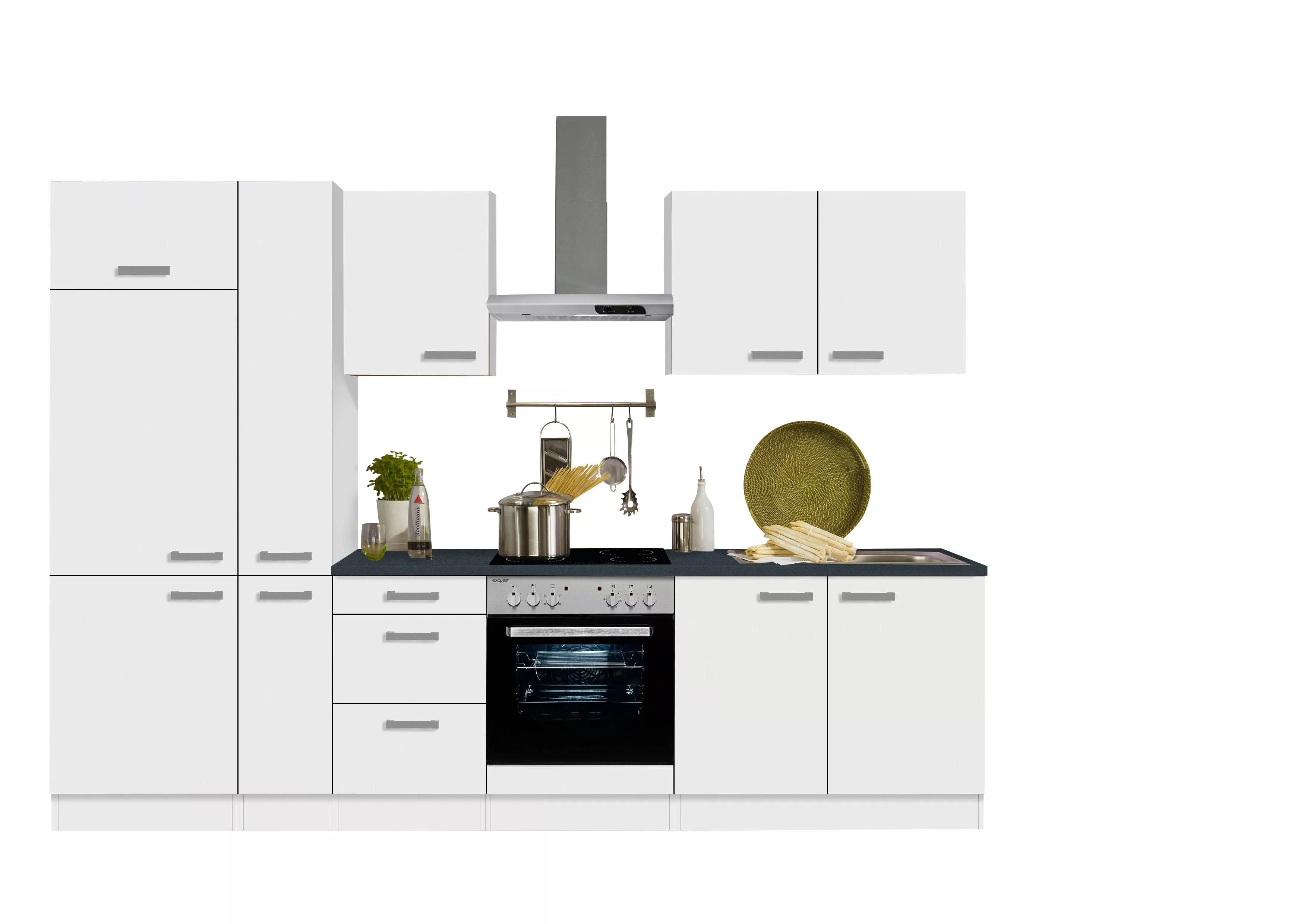 OPTIFIT Küchenzeile "Odense", mit E-Geräten, Breite 300 cm, mit 28 mm stark günstig online kaufen