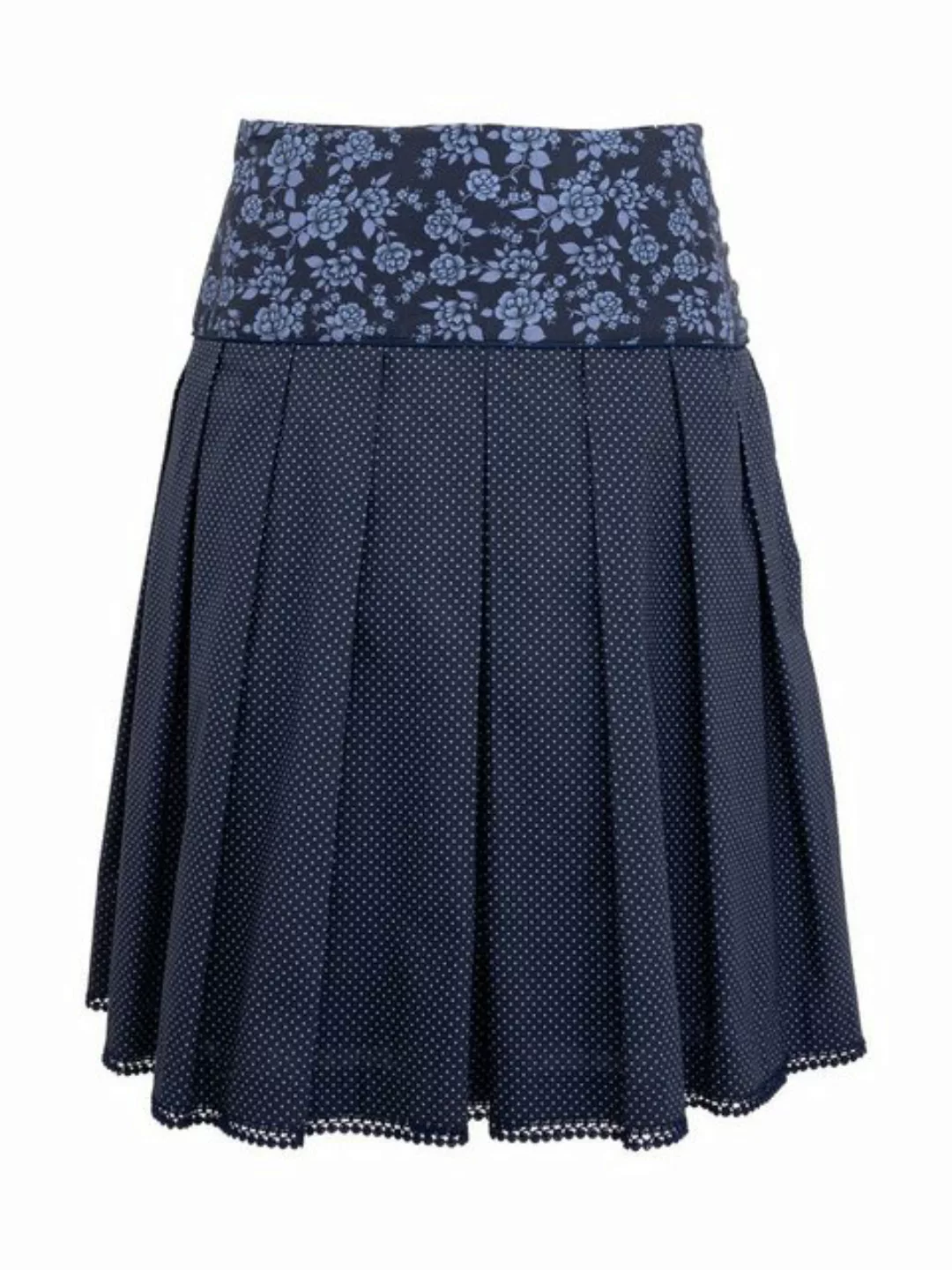 MarJo Dirndl Rock 58cm FRANCESCA deep oceanblau günstig online kaufen