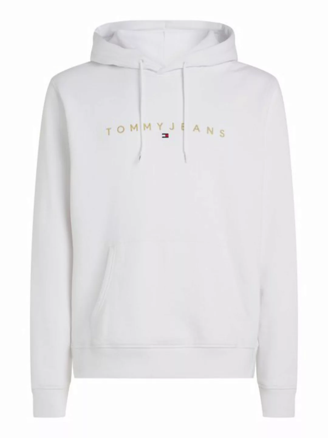 Tommy Jeans Sweatshirt TJM REG LINEAR GOLD HOOD EXT besticktes Markenlogo a günstig online kaufen