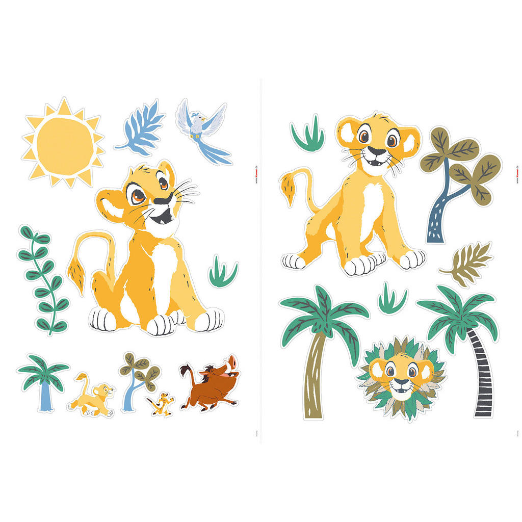 Komar Wandtattoo Lion King Faraway Oasis  Lion King Faraway Oasis B/L: ca. günstig online kaufen