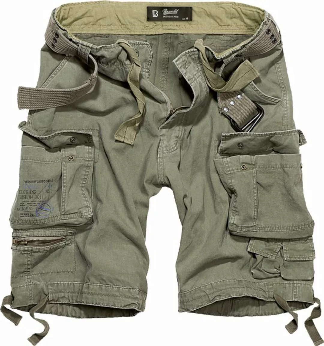 Brandit Cargohose Herren Bermuda Cargo Shorts knielang Kurze Hose Short Gür günstig online kaufen