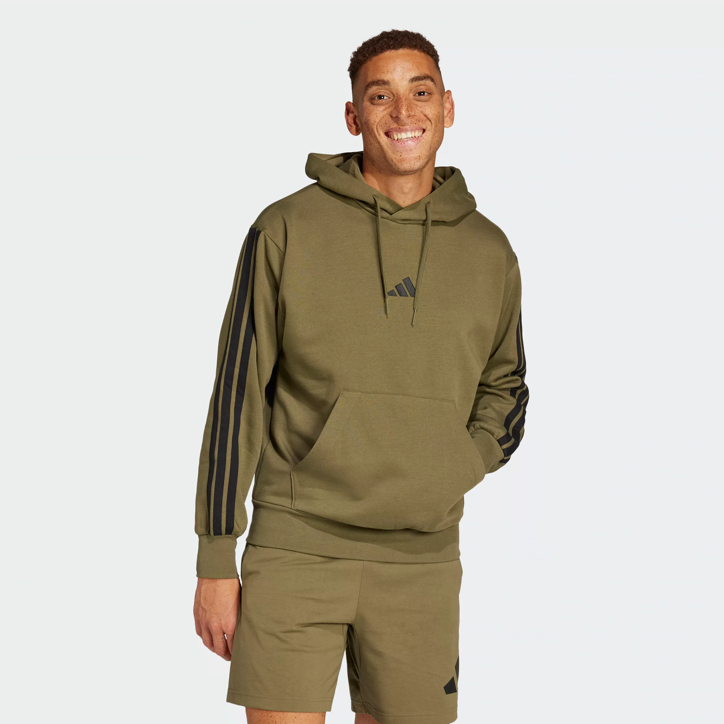 adidas Sportswear Kapuzensweatshirt "M 3S FL HD" günstig online kaufen