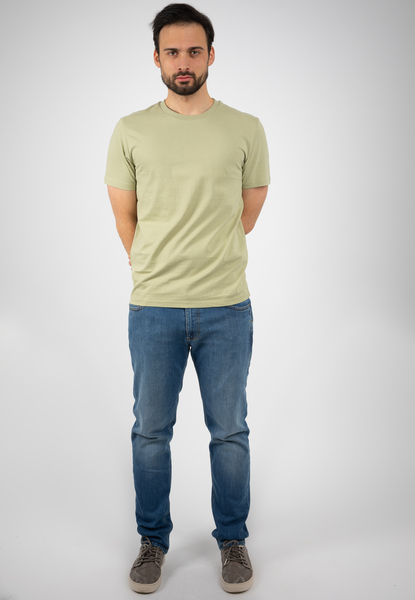 Basic Herren T-shirt Aus Biobaumwolle Gots günstig online kaufen