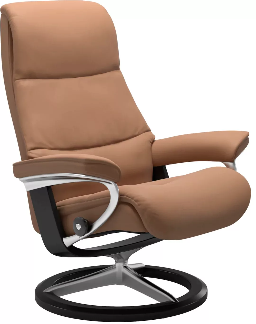 Stressless Relaxsessel "View", (Set, Relaxsessel mit Hocker), mit Signature günstig online kaufen