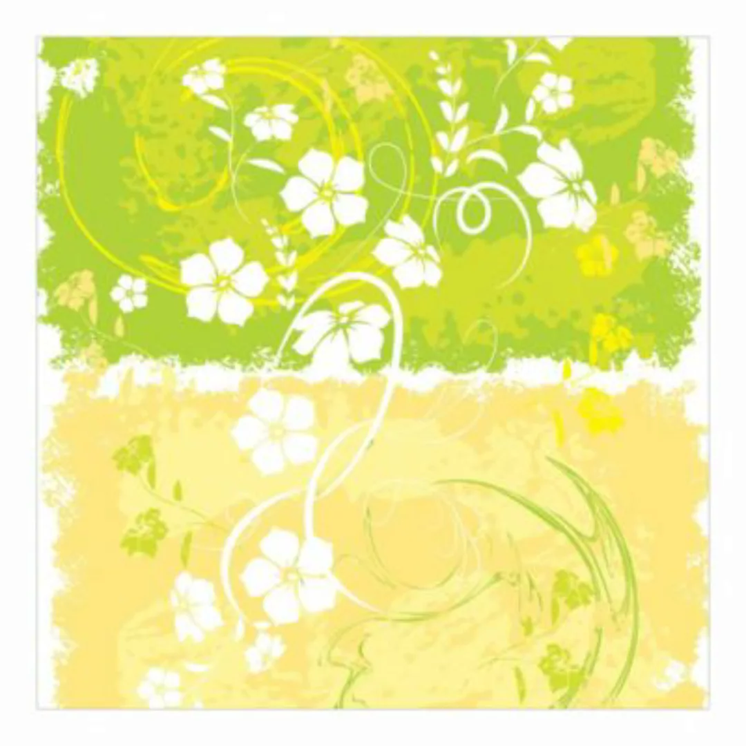 Bilderwelten Kindertapete Springtime grün Gr. 192 x 192 günstig online kaufen