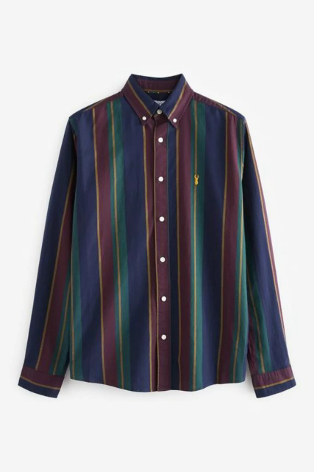 Next Langarmhemd Bluse mit Streifenmuster (1-tlg) günstig online kaufen