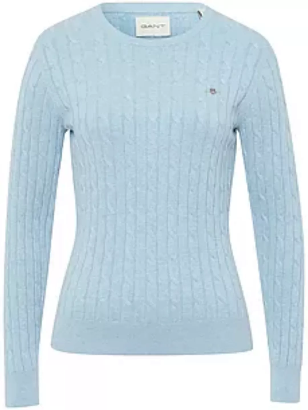 Rundhals-Pullover GANT blau günstig online kaufen