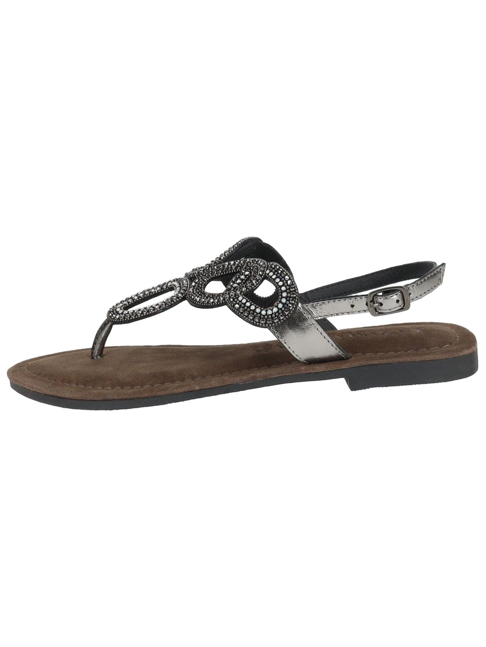 Lazamani Riemchensandale "Lazamani Sandalen Leder/Textil" günstig online kaufen