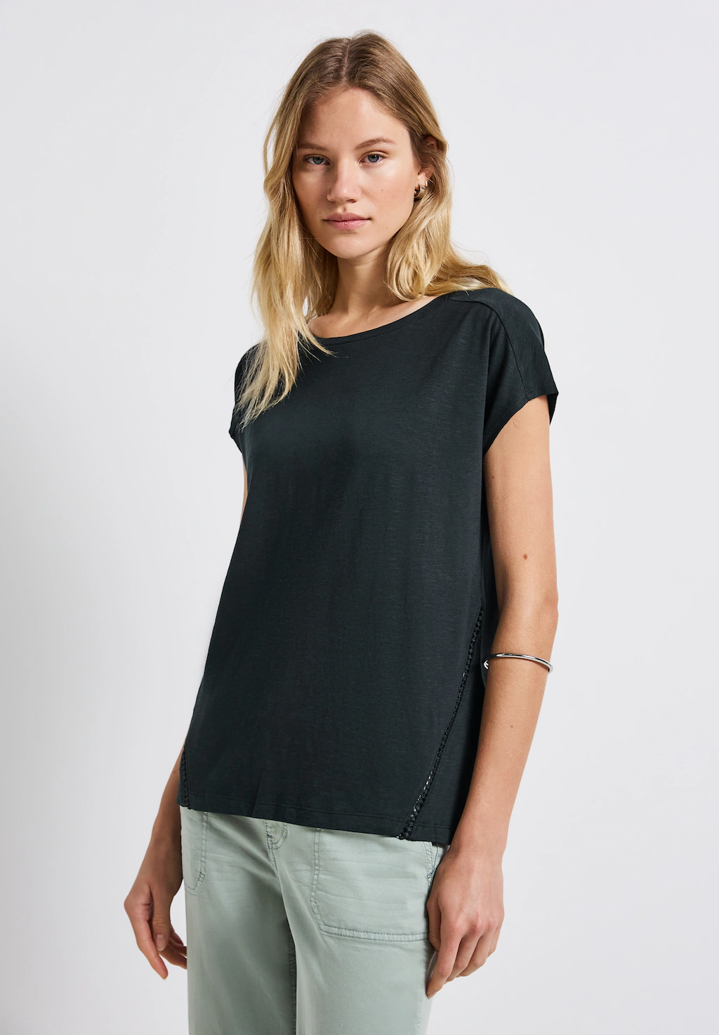 STREET ONE T-Shirt, im soften Baumwoll-Mix günstig online kaufen