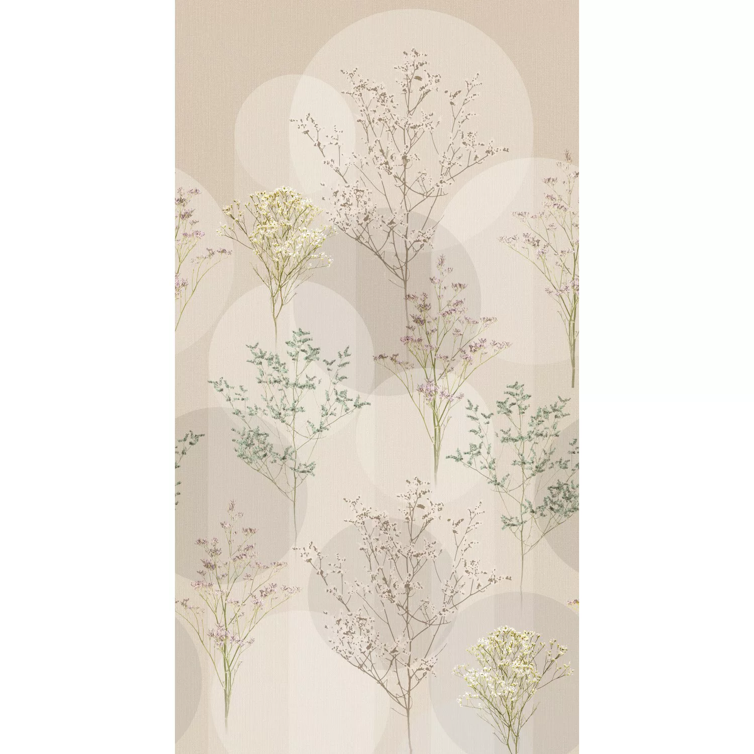 Erismann Fototapete Hemlock 150 cm x 280 cm Beige günstig online kaufen