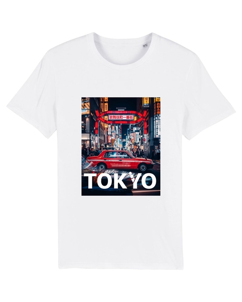 Unisex T-shirt | Bio Baumwolle | Fair&Nachhaltig | Tokyo Großer Aufdruck günstig online kaufen