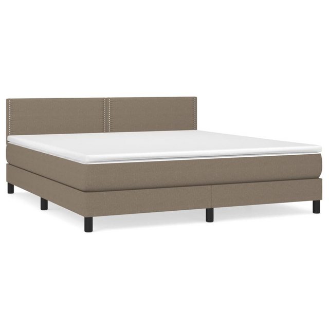 vidaXL Boxspringbett Bett Boxspringbett mit Matratze und LED Stoff (180 x 2 günstig online kaufen