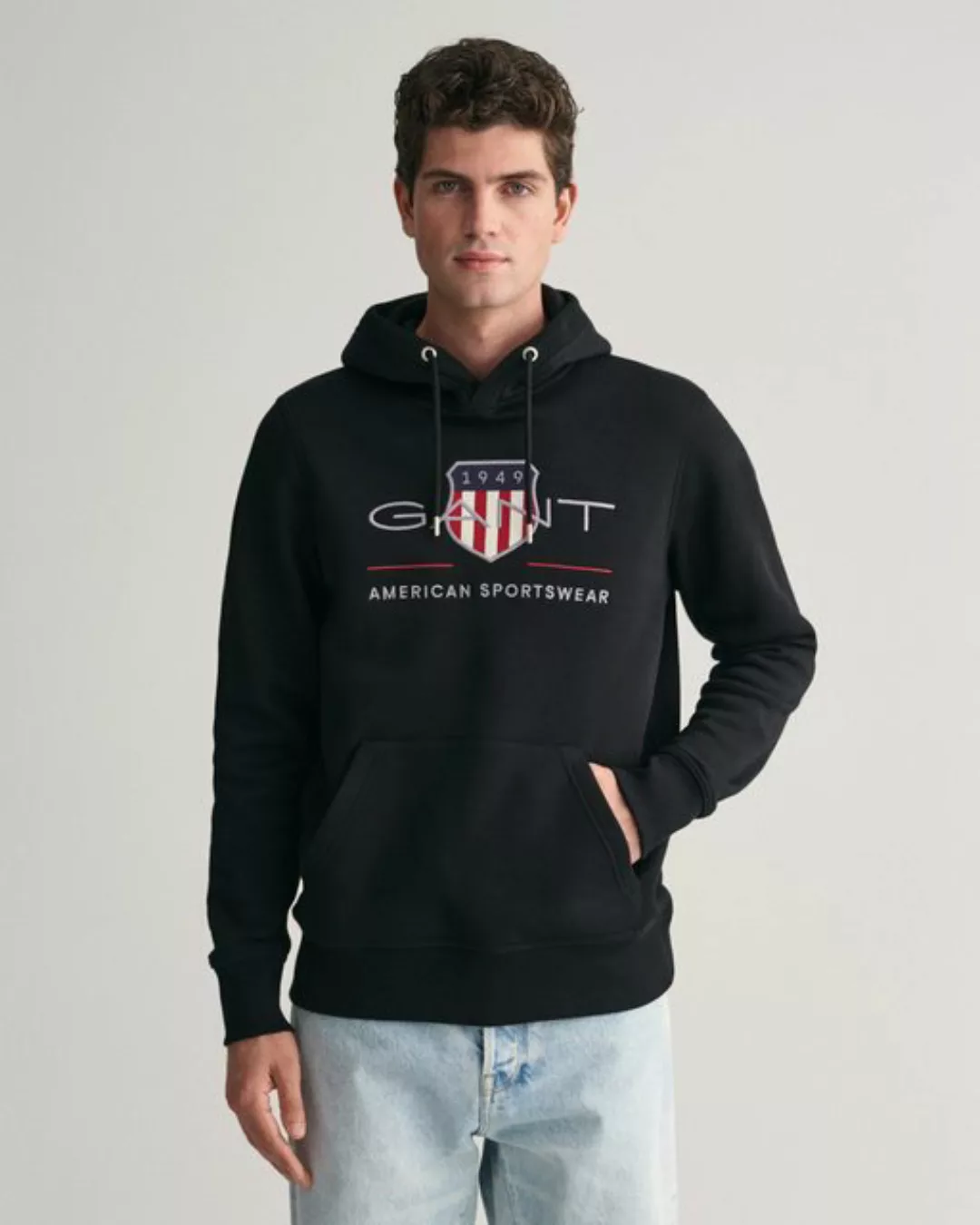 Gant Hoodie REG ARCHIVE SHIELD HOODIE mit modischer Logostickerei auf der B günstig online kaufen